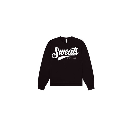 Black Sweats Signature Shortset