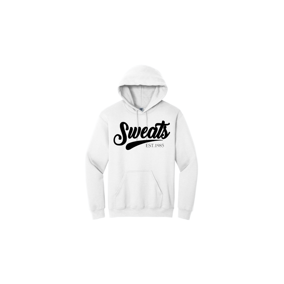 White × Black Sweats Signature Hoodie | Sweats Clothing Co.