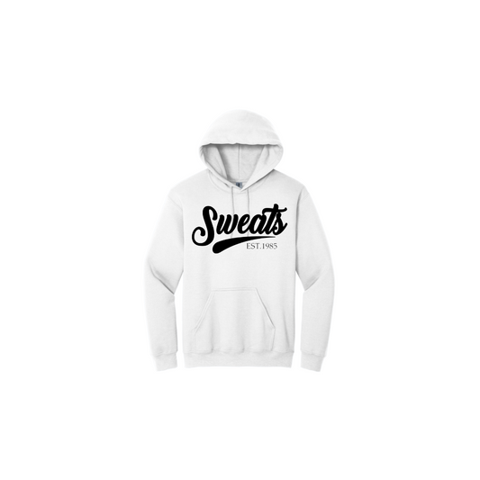 White × Black Sweats Signature Hoodie | Sweats Clothing Co.